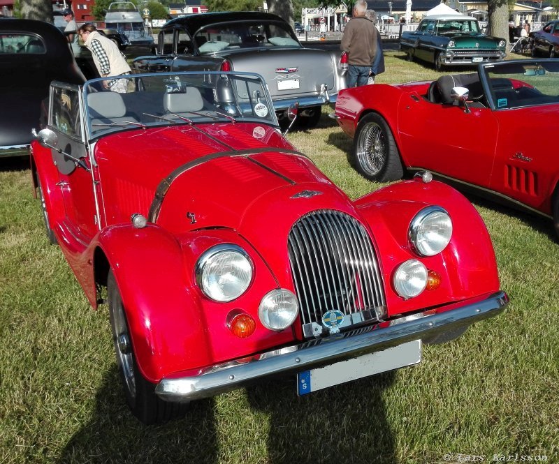 Classic car meeting at Trosa harbour 2018