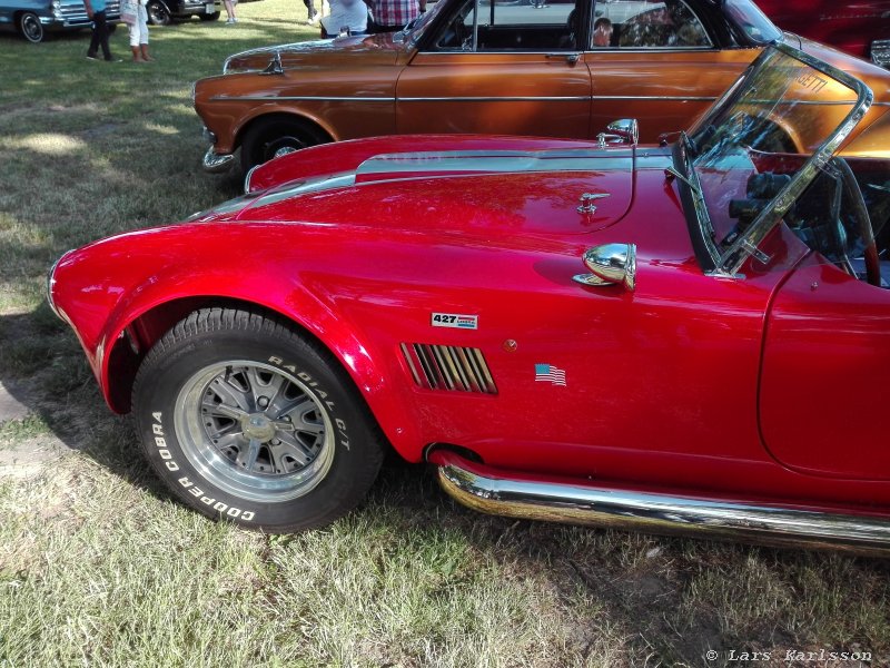 Classic car meeting at Trosa harbour 2018